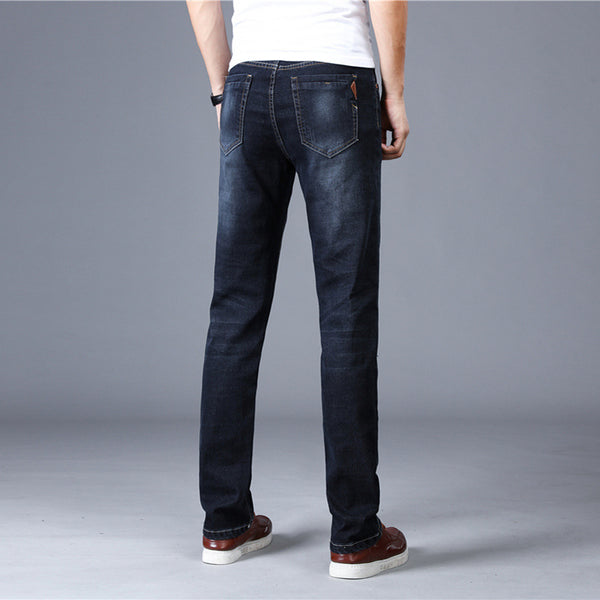 Straight-leg Stretch Jeans